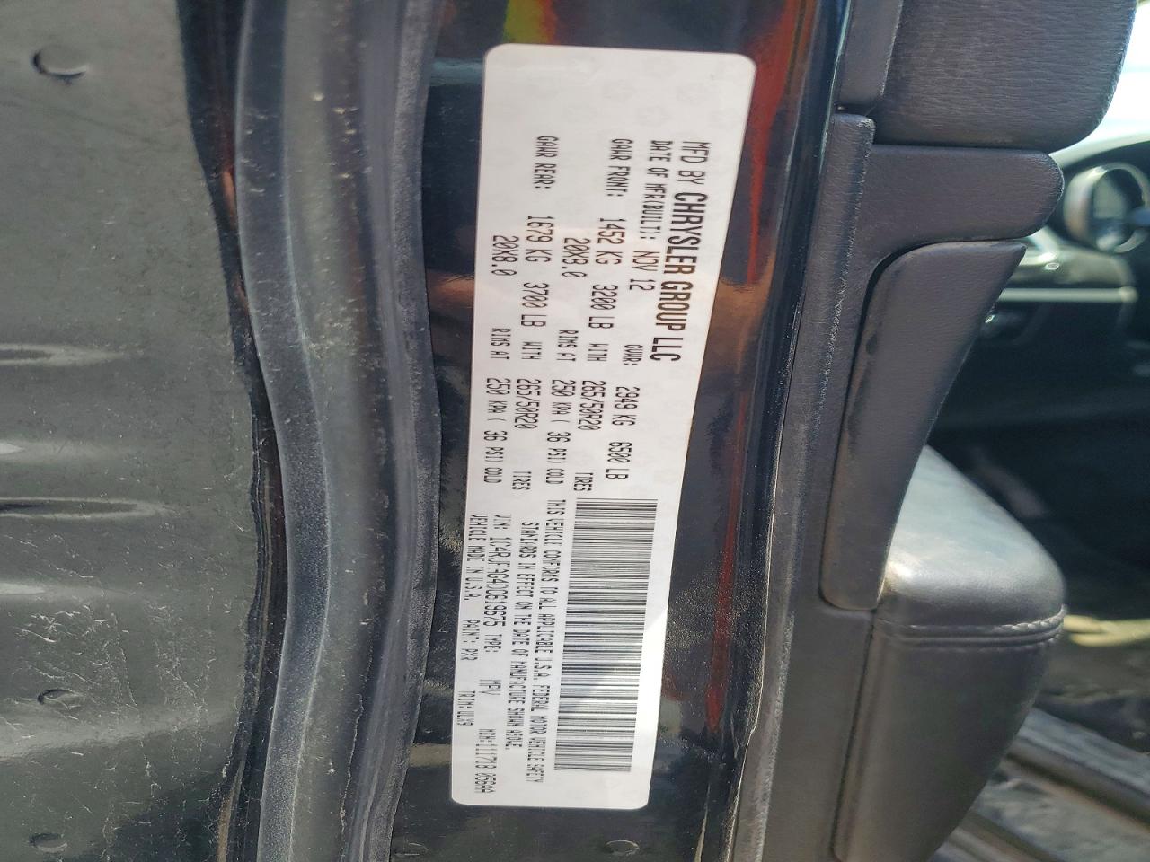 2013 Jeep Grand Che Black vin: 1C4RJFAG4DC619675