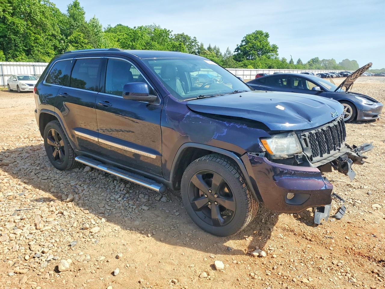 2013 Jeep Grand Cherokee Laredo Blue vin: 1C4RJFAG4DC635620