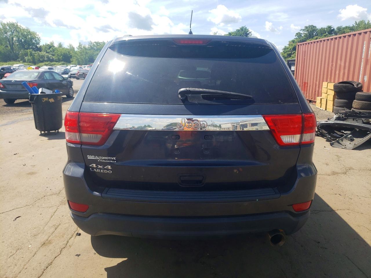 2013 Jeep Grand Cherokee Laredo Blue vin: 1C4RJFAG4DC635956