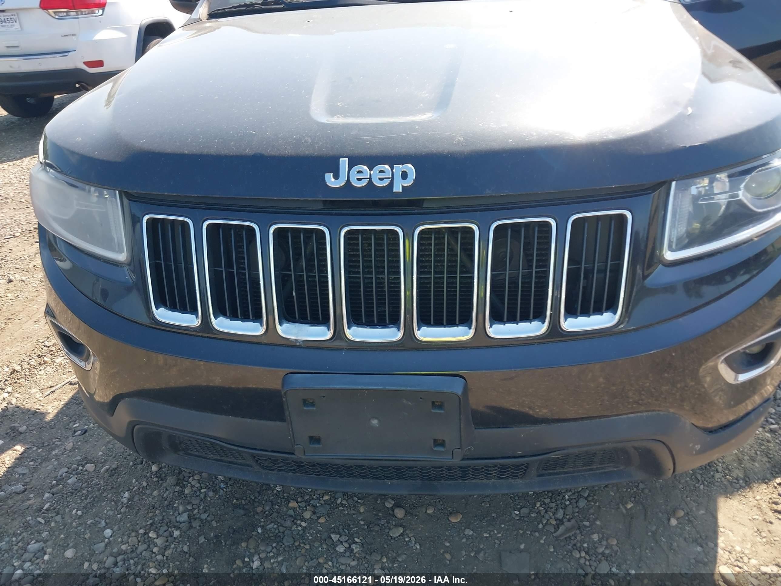 2014 Jeep Grand Cherokee Laredo Black vin: 1C4RJFAG4EC104743