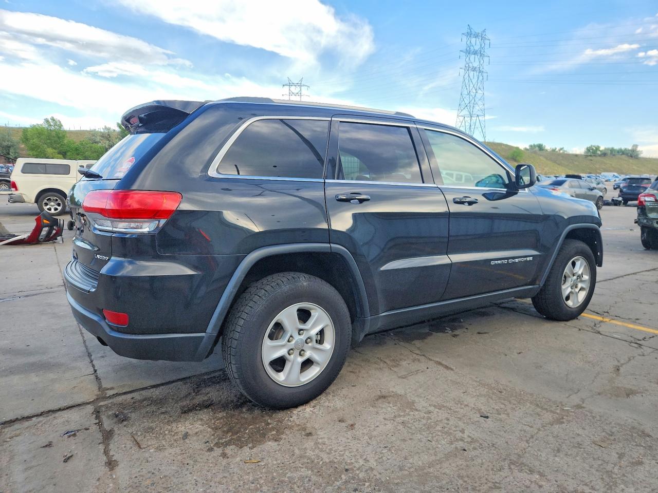 2014 Jeep Grand Cherokee Laredo Black vin: 1C4RJFAG4EC126810