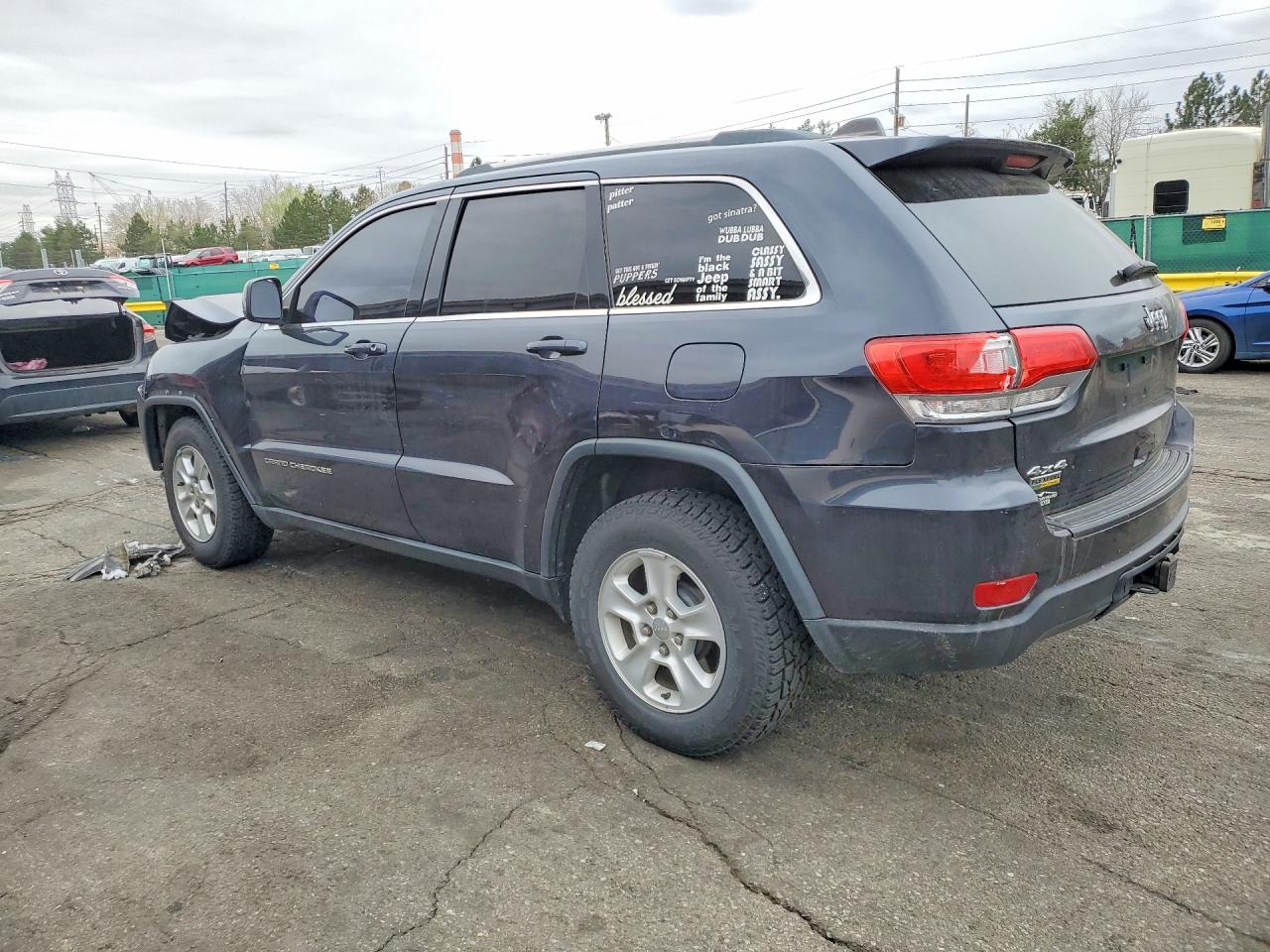 2014 Jeep Grand Cherokee Laredo Серый vin: 1C4RJFAG4EC199000