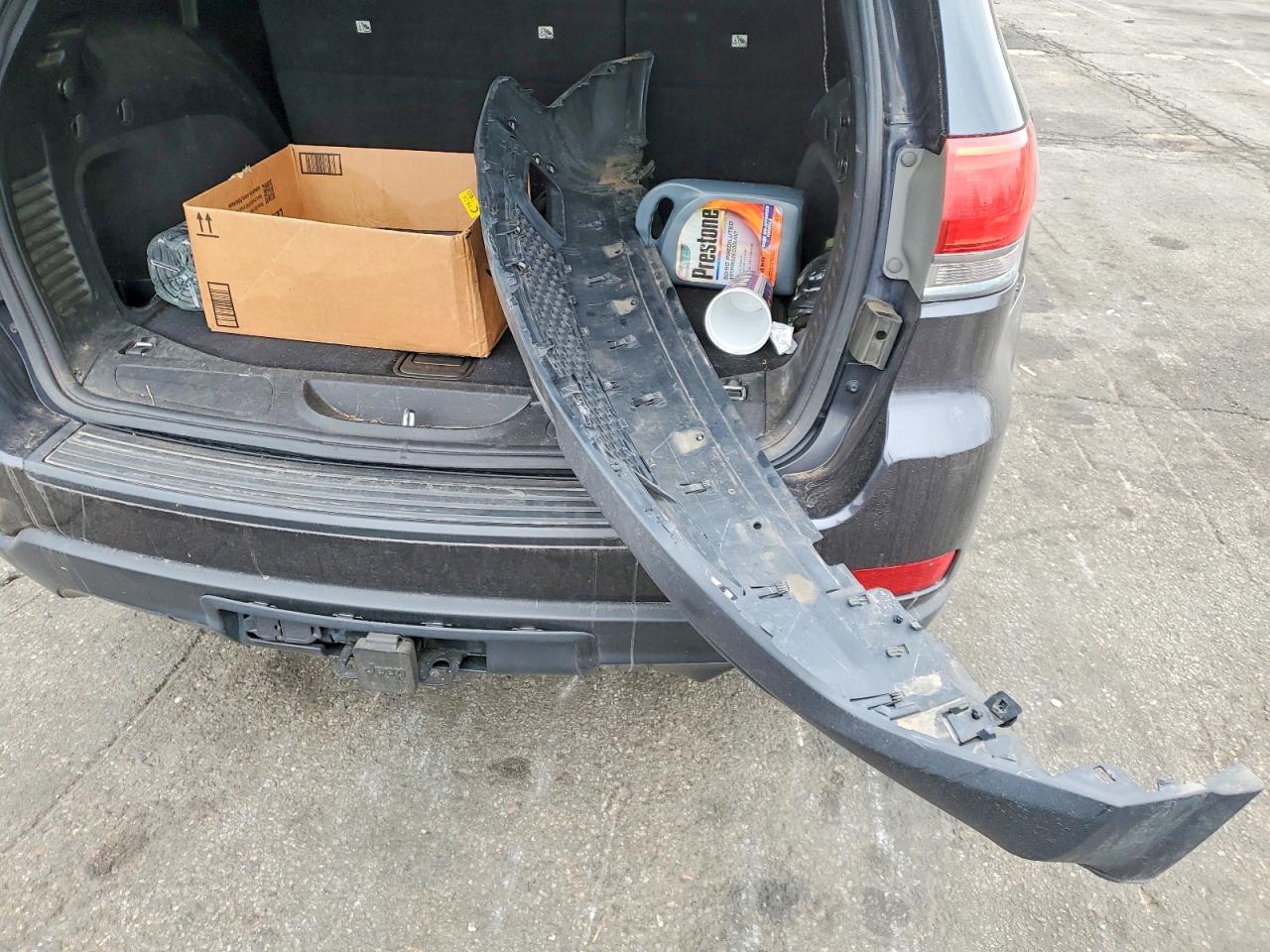 2014 Jeep Grand Cherokee Laredo Серый vin: 1C4RJFAG4EC199000