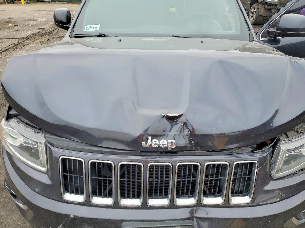 2014 Jeep Grand Cherokee Laredo Серый vin: 1C4RJFAG4EC199000