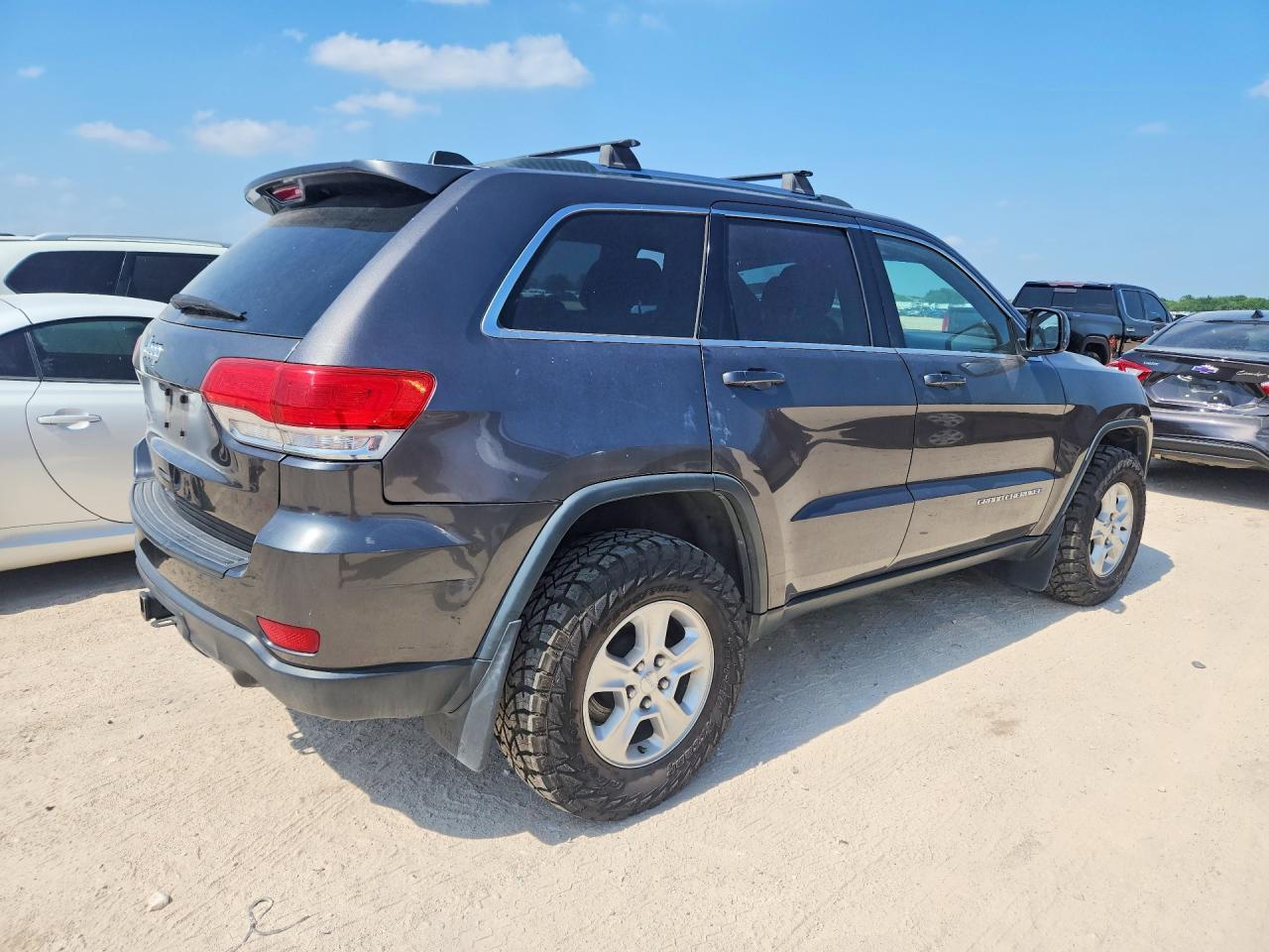 2014 Jeep Grand Cherokee Laredo Gray vin: 1C4RJFAG4EC218046