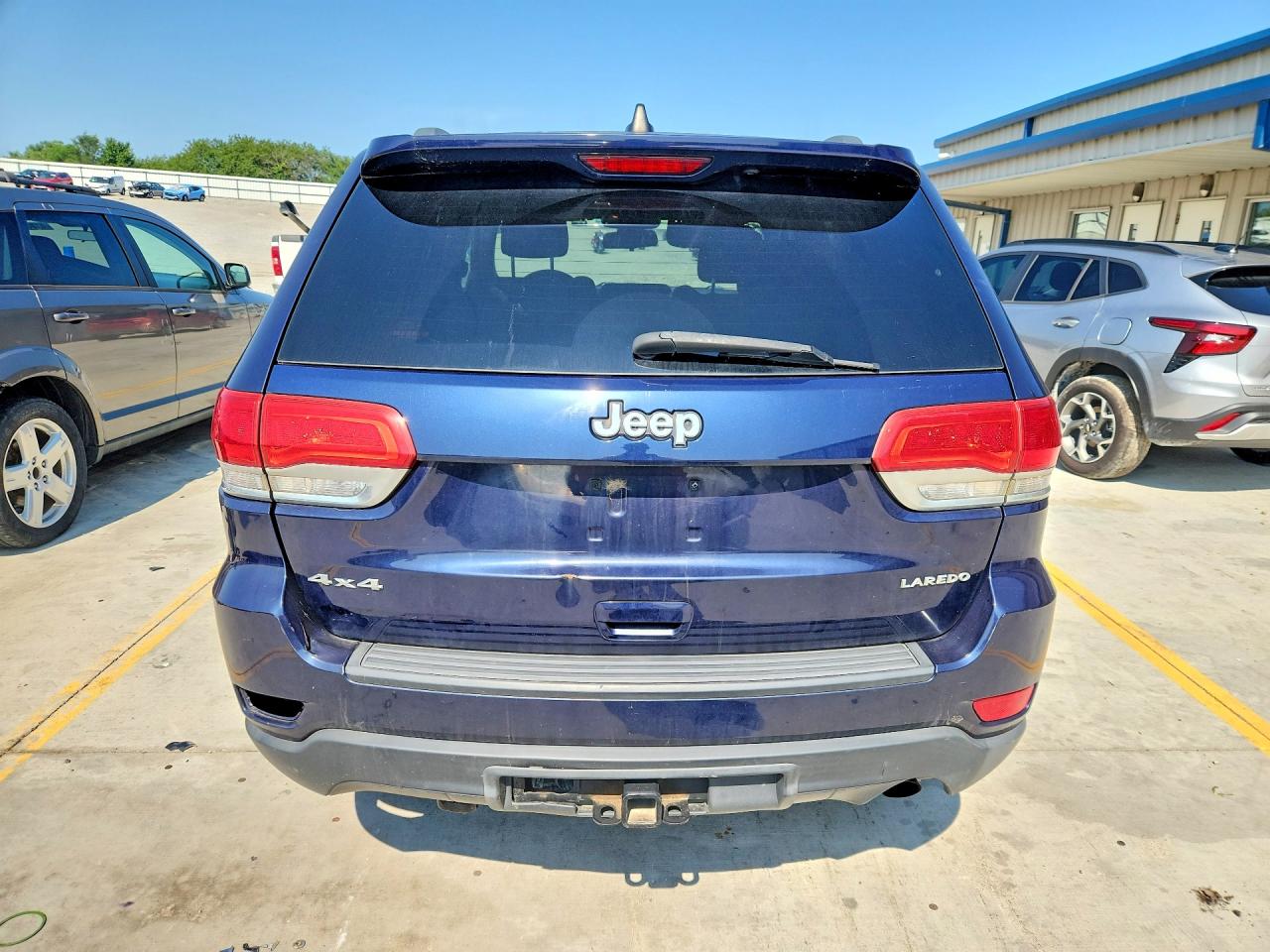 2014 Jeep Grand Cherokee Laredo Blue vin: 1C4RJFAG4EC242489