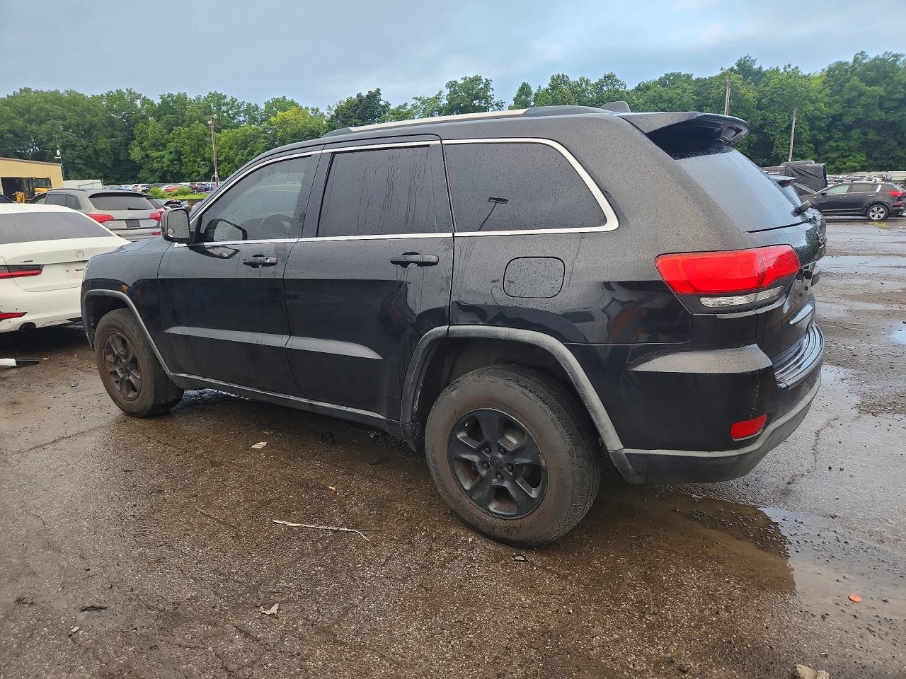 2014 Jeep Grand Cherokee Laredo Black vin: 1C4RJFAG4EC242850