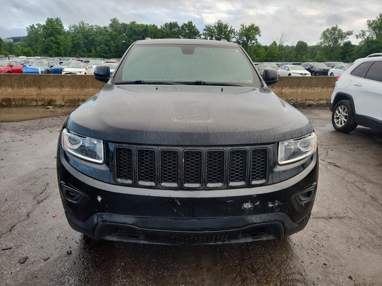 2014 Jeep Grand Cherokee Laredo Black vin: 1C4RJFAG4EC242850
