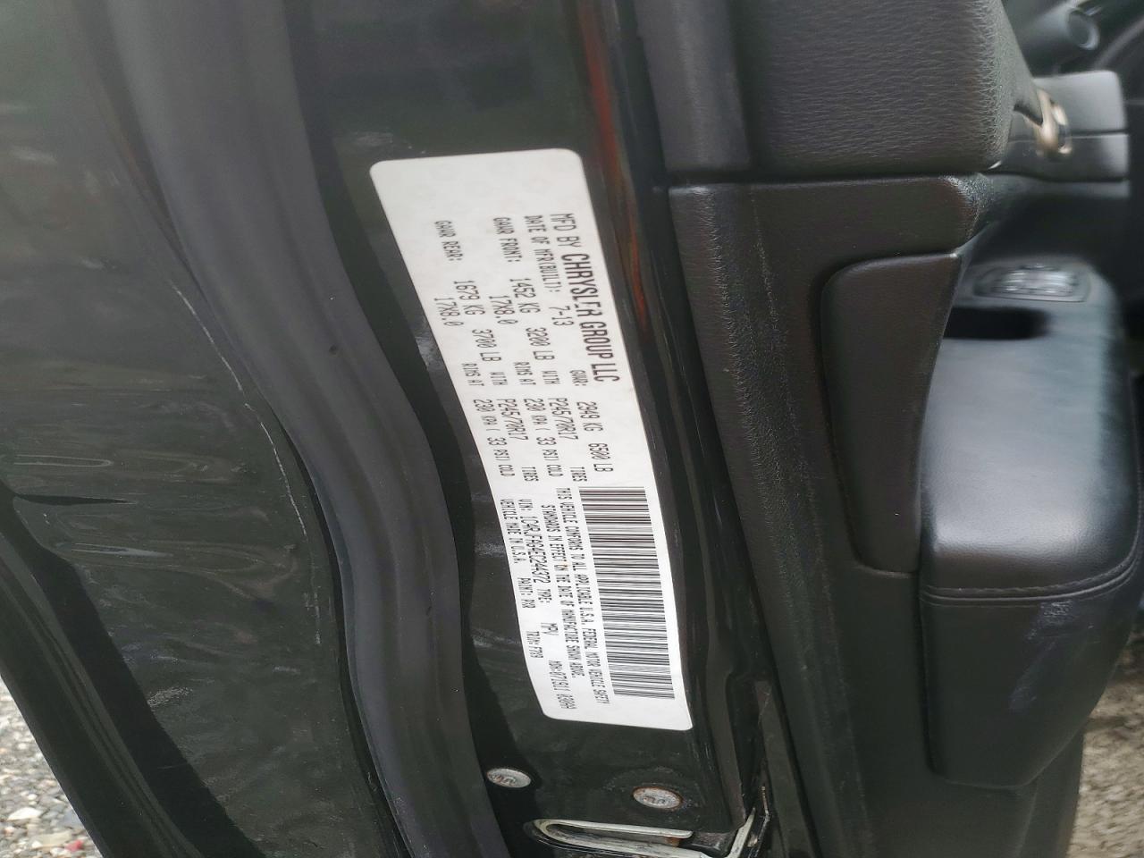2014 Jeep Grand Cherokee Laredo Черный vin: 1C4RJFAG4EC244372