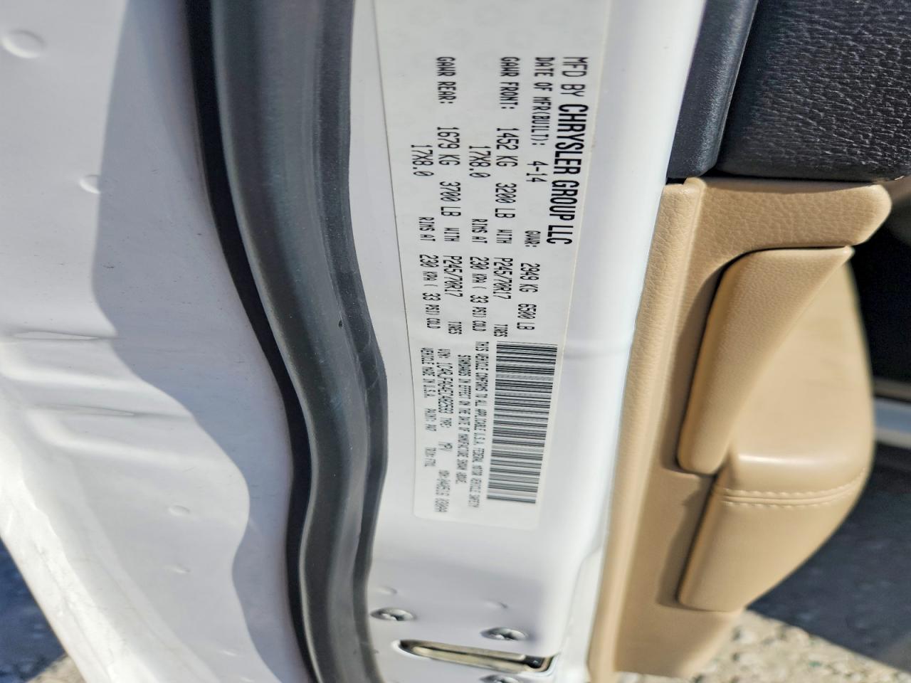 2014 Jeep Grand Cherokee Laredo White vin: 1C4RJFAG4EC482593