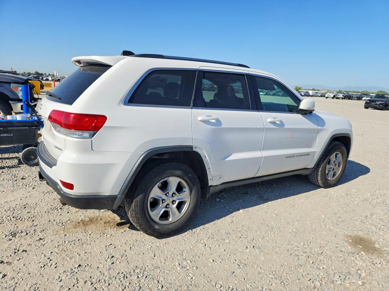 2014 Jeep Grand Cherokee Laredo White vin: 1C4RJFAG4EC482593