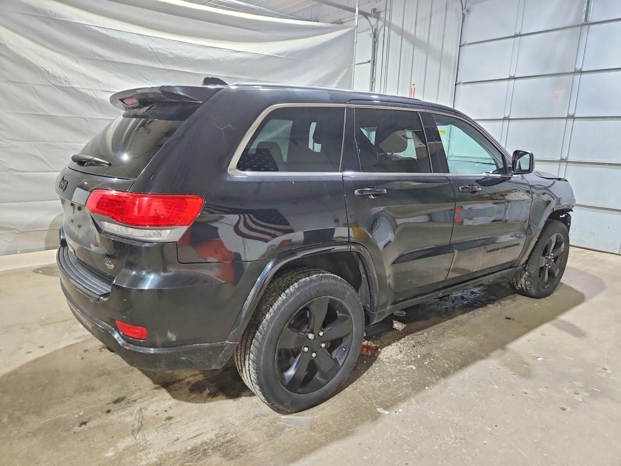 2014 Jeep Grand Cherokee Laredo Black vin: 1C4RJFAG4EC487163