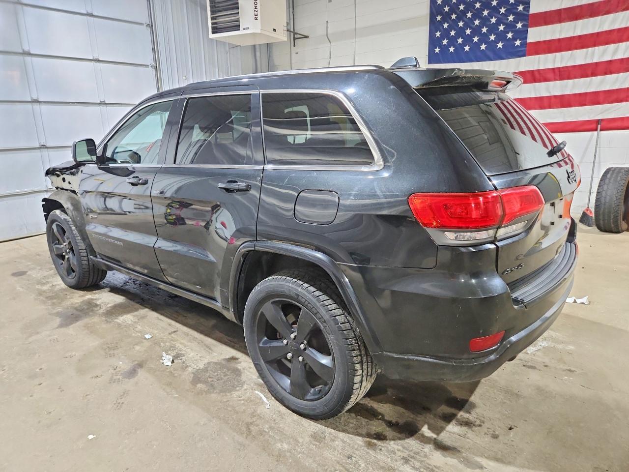 2014 Jeep Grand Cherokee Laredo Black vin: 1C4RJFAG4EC487163