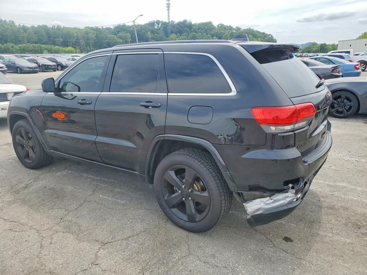 2014 Jeep Grand Cherokee Laredo Black vin: 1C4RJFAG4EC506097