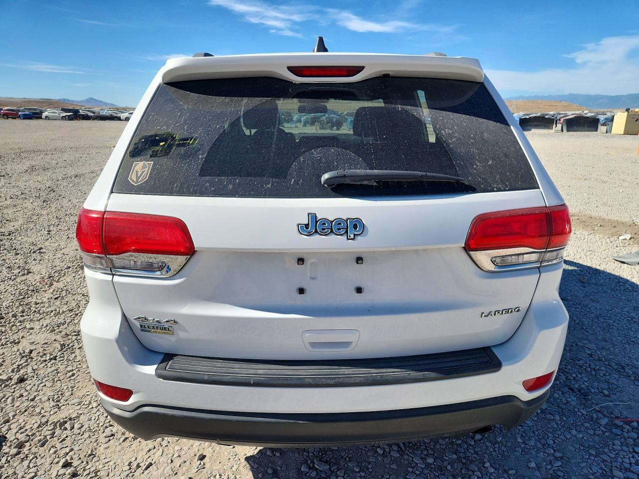 2014 Jeep Grand Cherokee Laredo White vin: 1C4RJFAG4EC510277