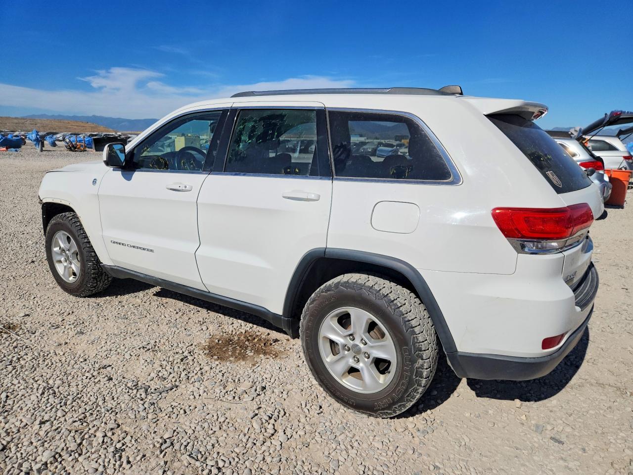 2014 Jeep Grand Cherokee Laredo White vin: 1C4RJFAG4EC510277