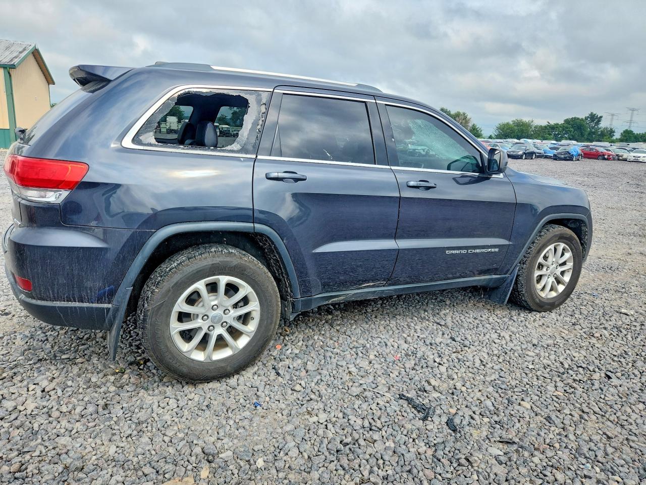 2014 Jeep Grand Cherokee Laredo Gray vin: 1C4RJFAG4EC516290