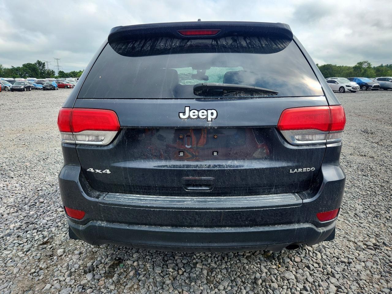 2014 Jeep Grand Cherokee Laredo Gray vin: 1C4RJFAG4EC516290