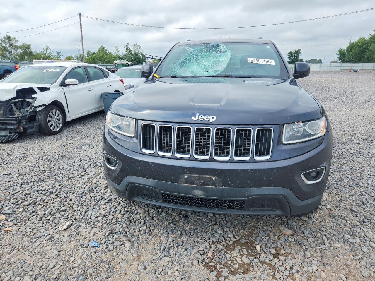 2014 Jeep Grand Cherokee Laredo Gray vin: 1C4RJFAG4EC516290