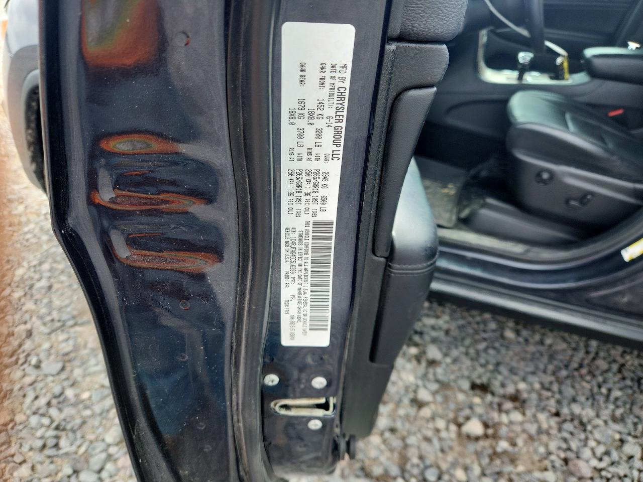 2014 Jeep Grand Cherokee Laredo Gray vin: 1C4RJFAG4EC516290