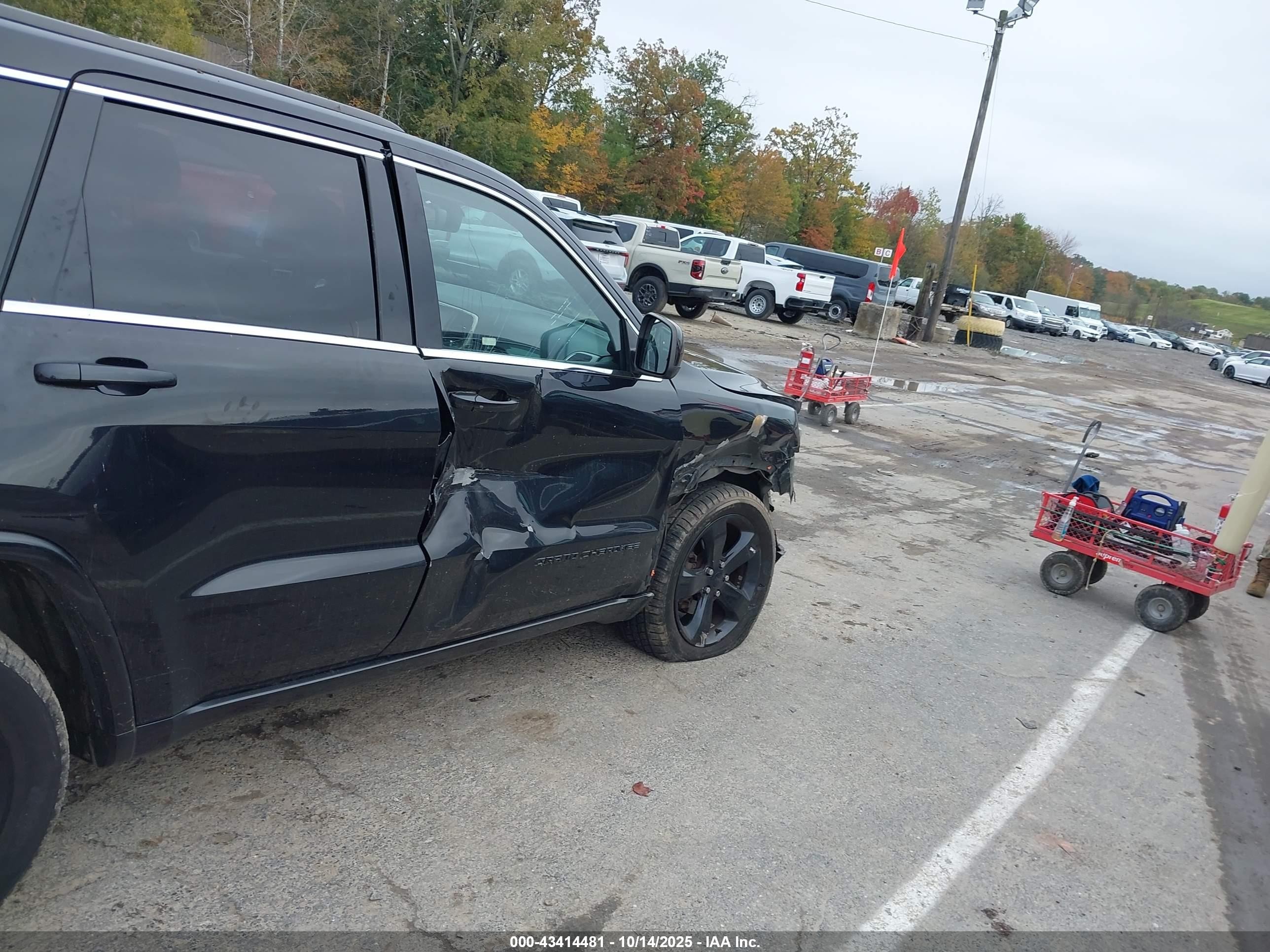 2014 Jeep Grand Cherokee Altitude Черный vin: 1C4RJFAG4EC521540