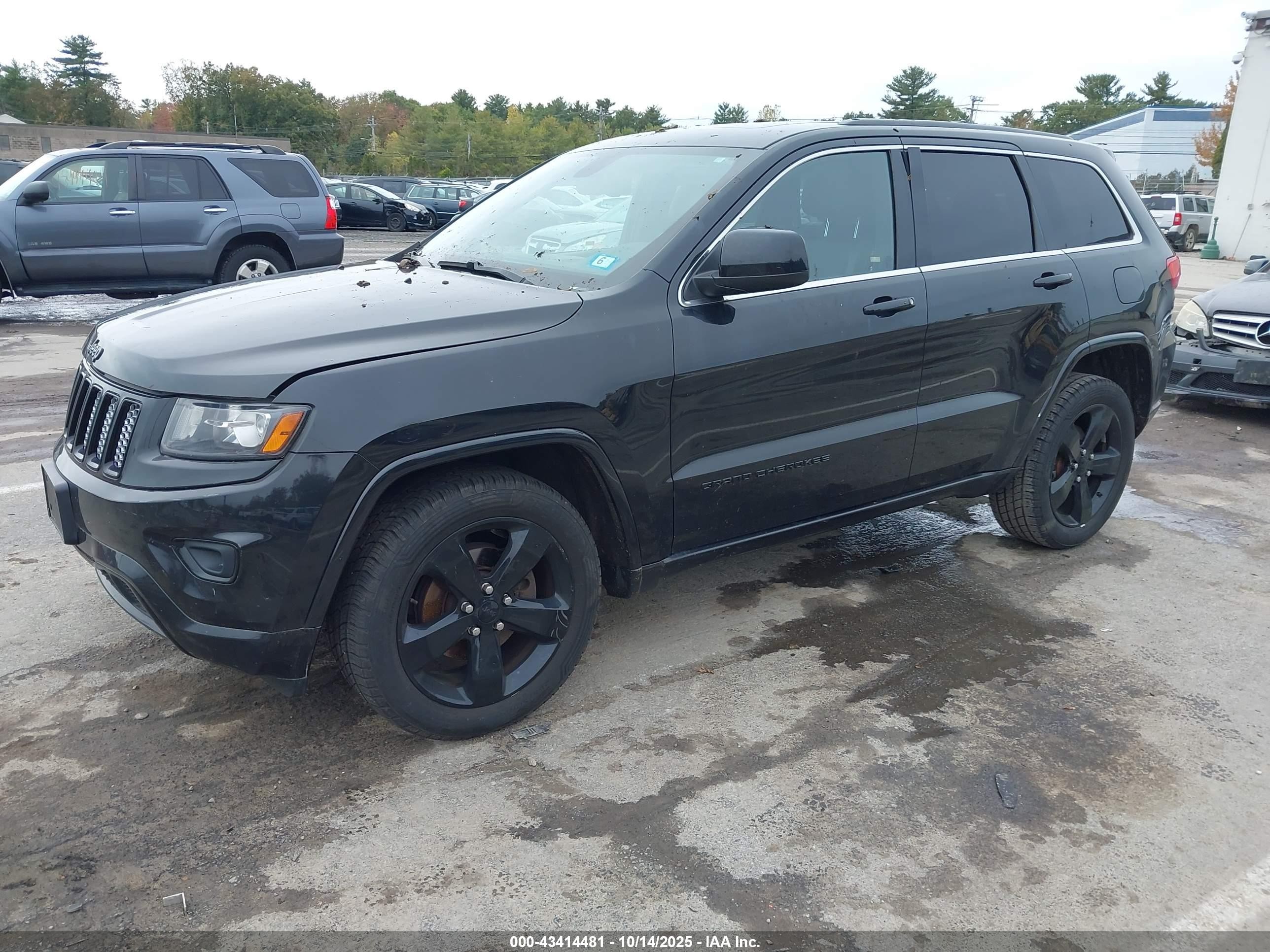 2014 Jeep Grand Cherokee Altitude Черный vin: 1C4RJFAG4EC521540