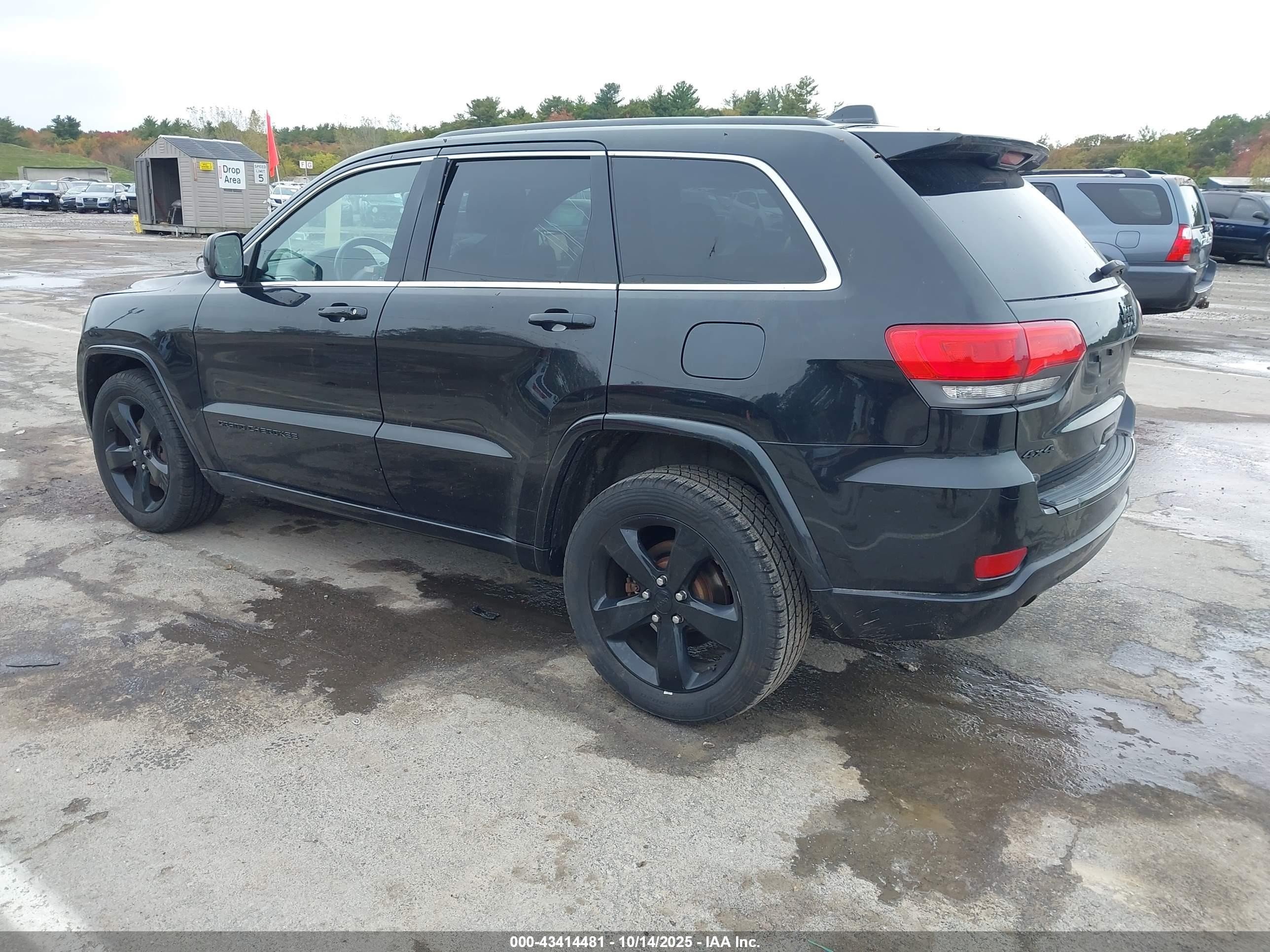 2014 Jeep Grand Cherokee Altitude Черный vin: 1C4RJFAG4EC521540