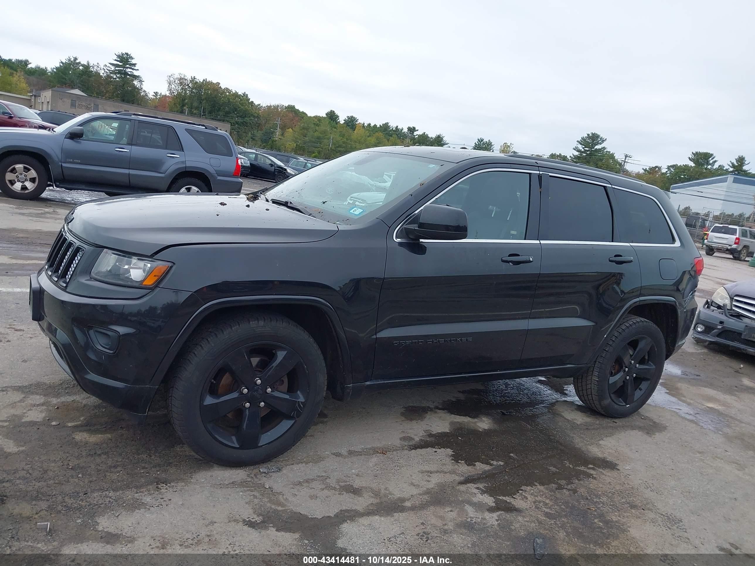 2014 Jeep Grand Cherokee Altitude Черный vin: 1C4RJFAG4EC521540
