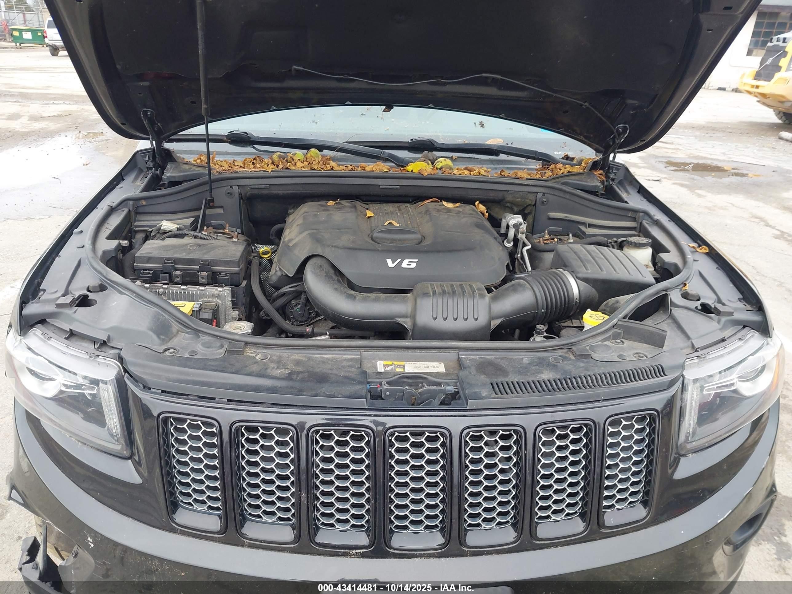 2014 Jeep Grand Cherokee Altitude Черный vin: 1C4RJFAG4EC521540