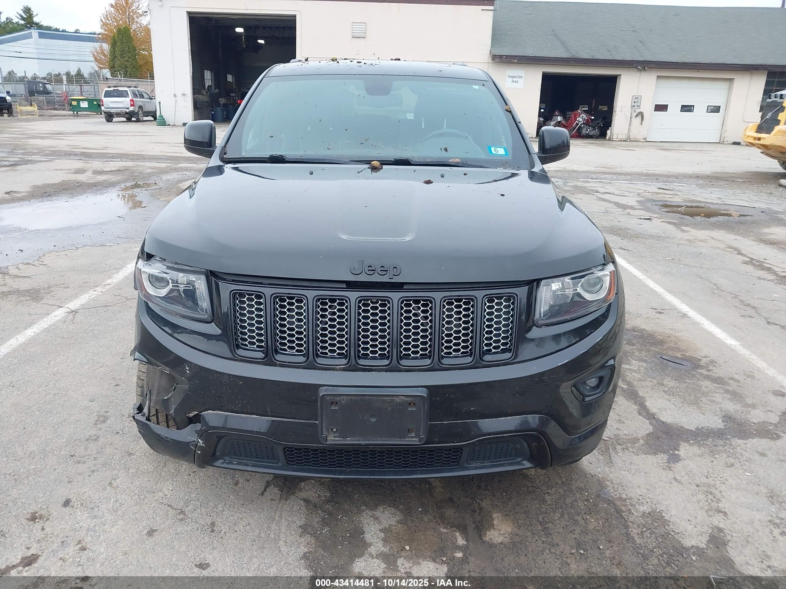 2014 Jeep Grand Cherokee Altitude Черный vin: 1C4RJFAG4EC521540