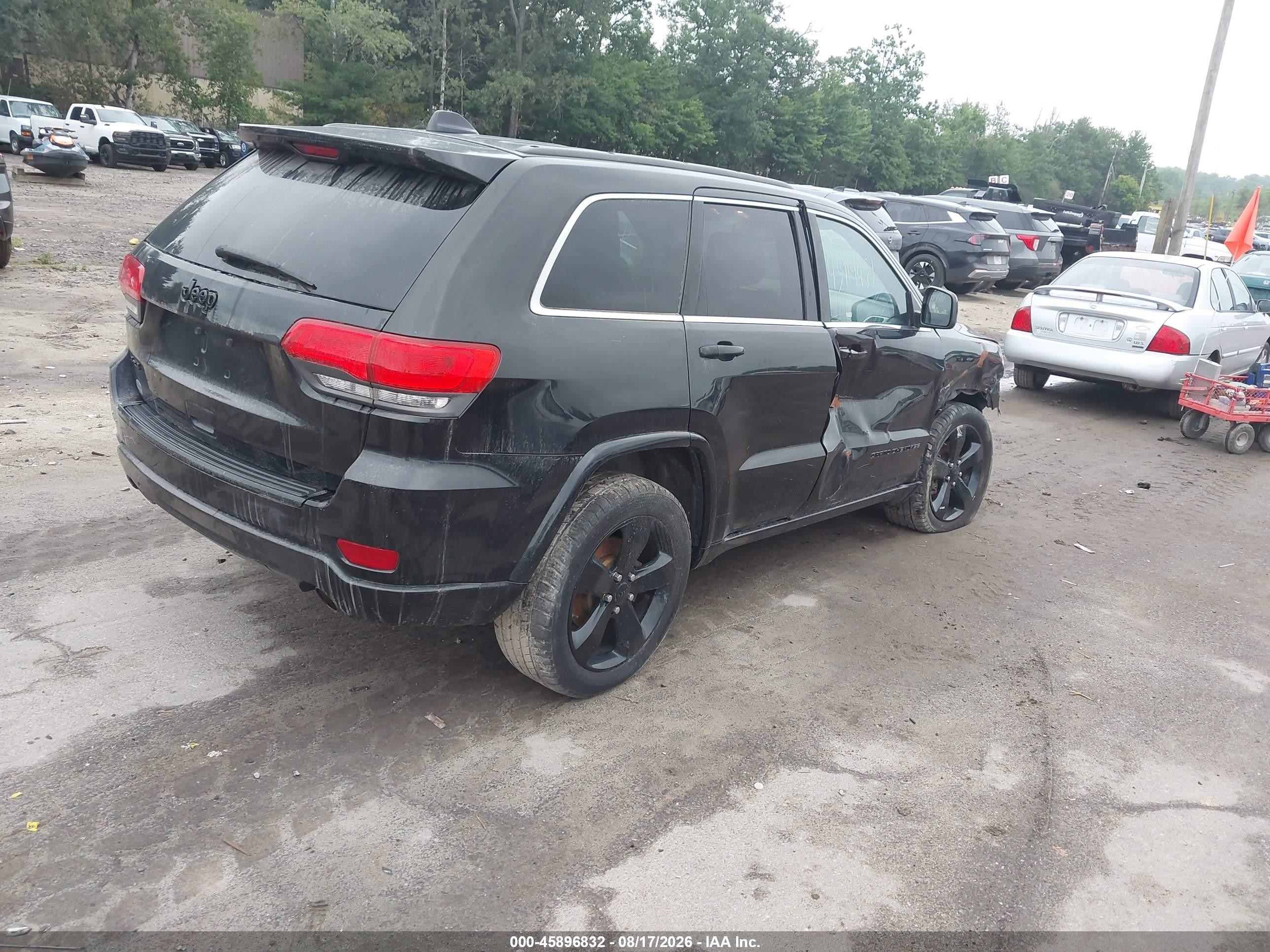 2014 Jeep Grand Cherokee Altitude Черный vin: 1C4RJFAG4EC521540