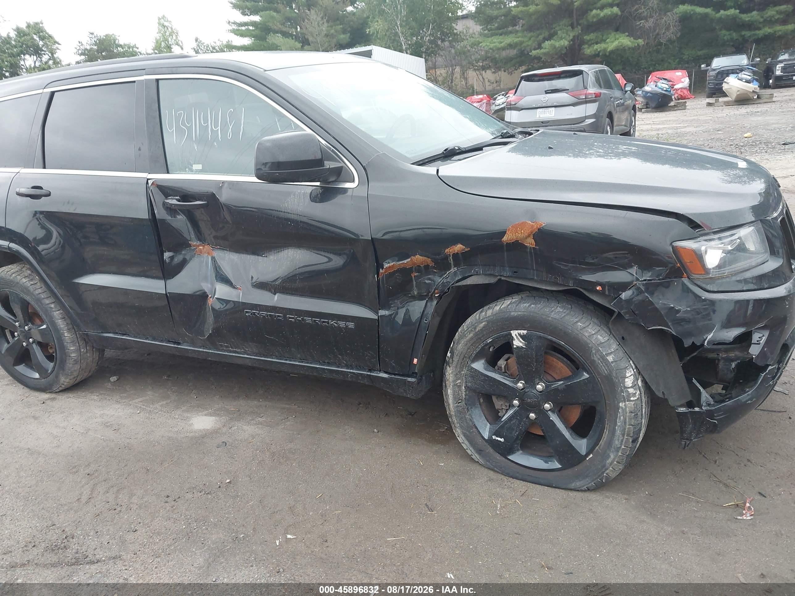 2014 Jeep Grand Cherokee Altitude Черный vin: 1C4RJFAG4EC521540
