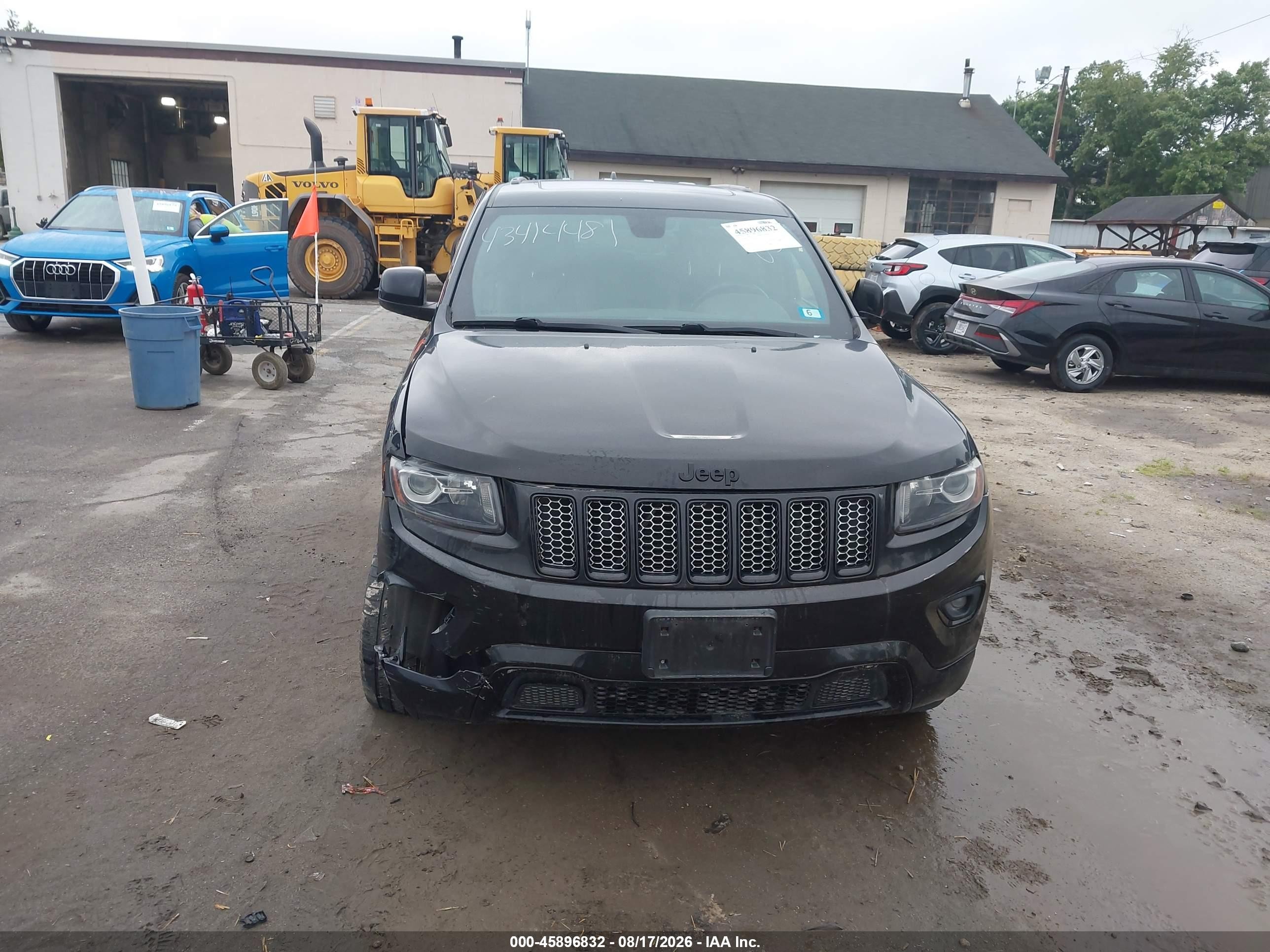 2014 Jeep Grand Cherokee Altitude Черный vin: 1C4RJFAG4EC521540