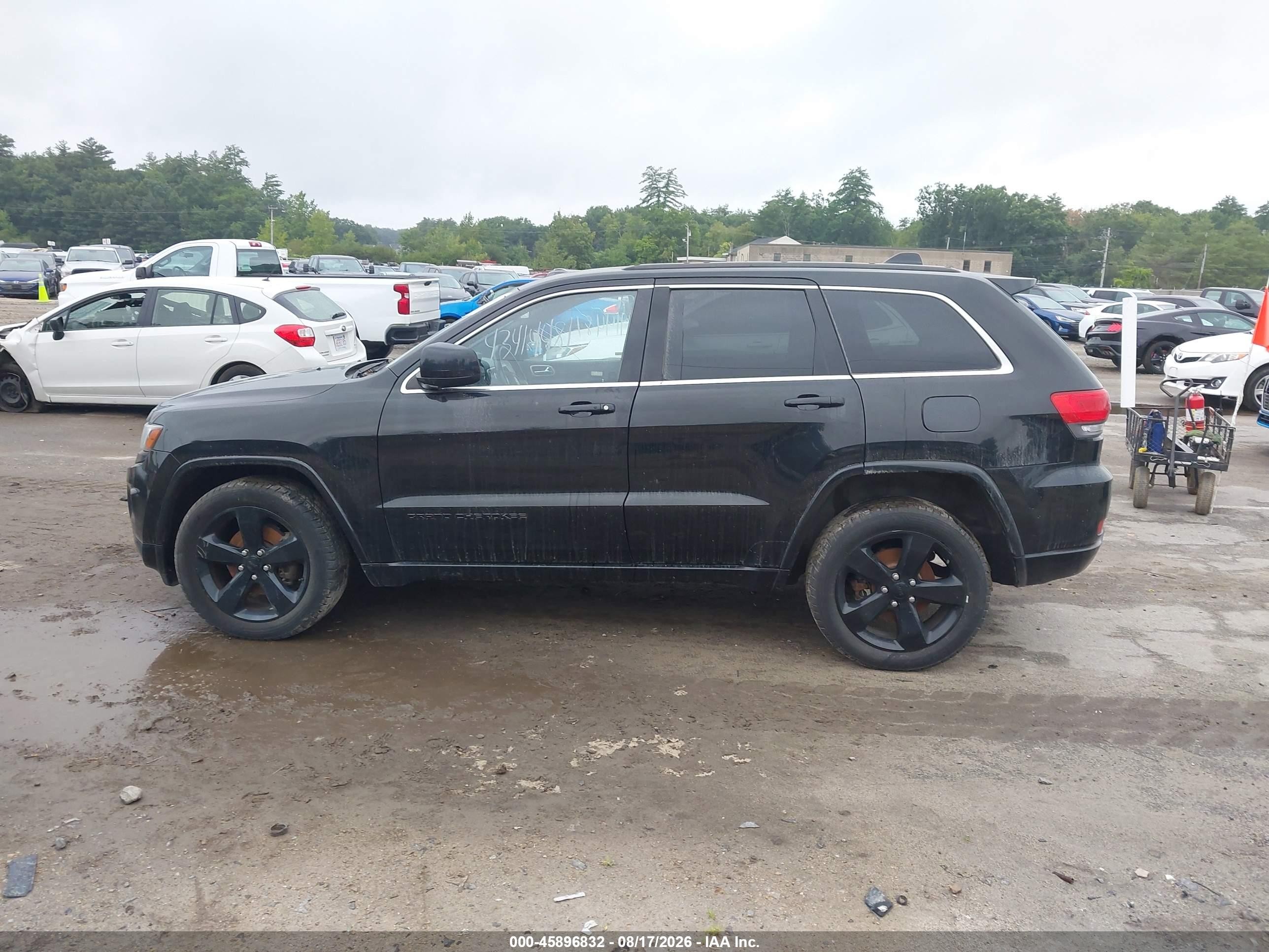 2014 Jeep Grand Cherokee Altitude Черный vin: 1C4RJFAG4EC521540