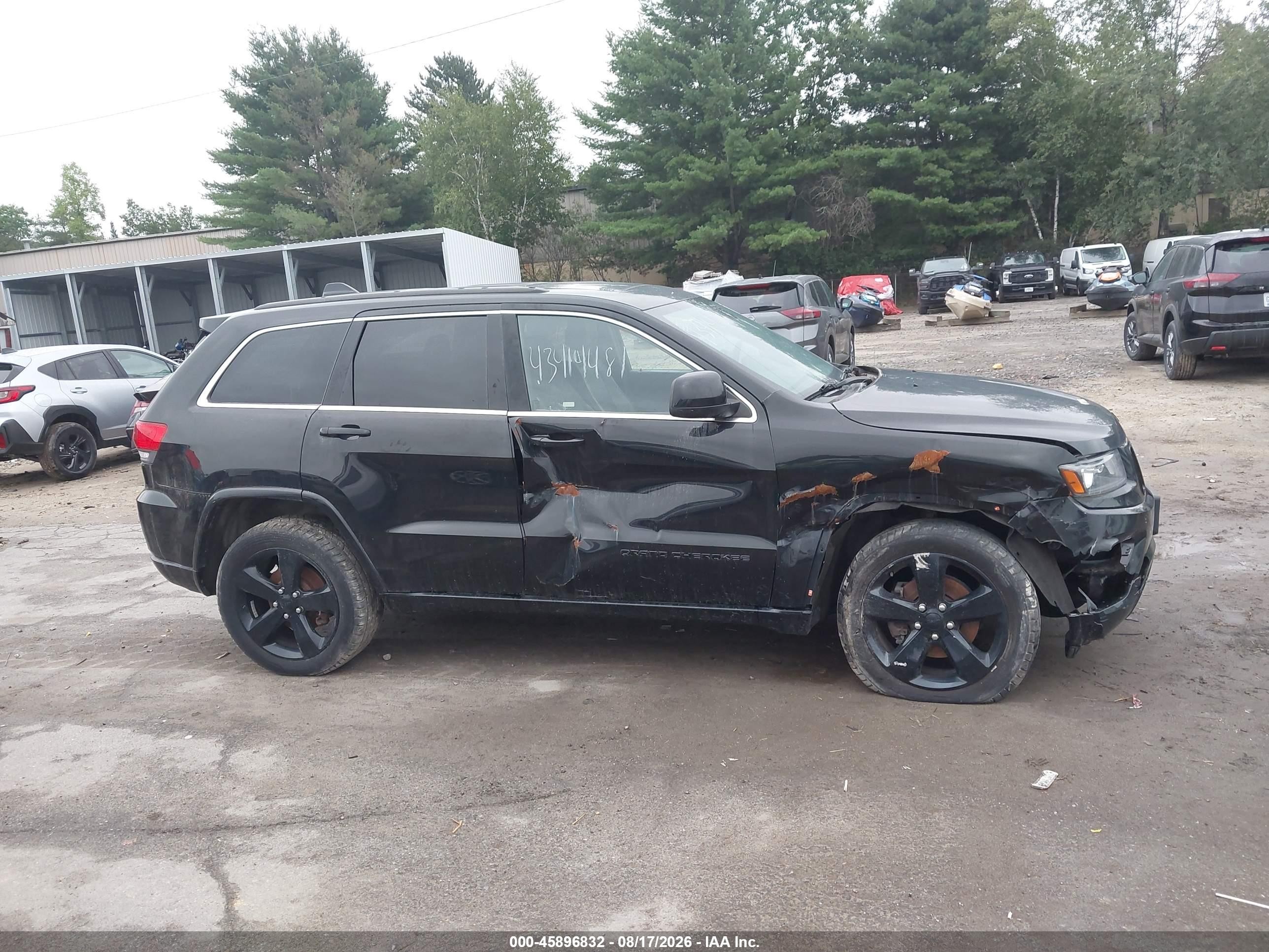2014 Jeep Grand Cherokee Altitude Черный vin: 1C4RJFAG4EC521540