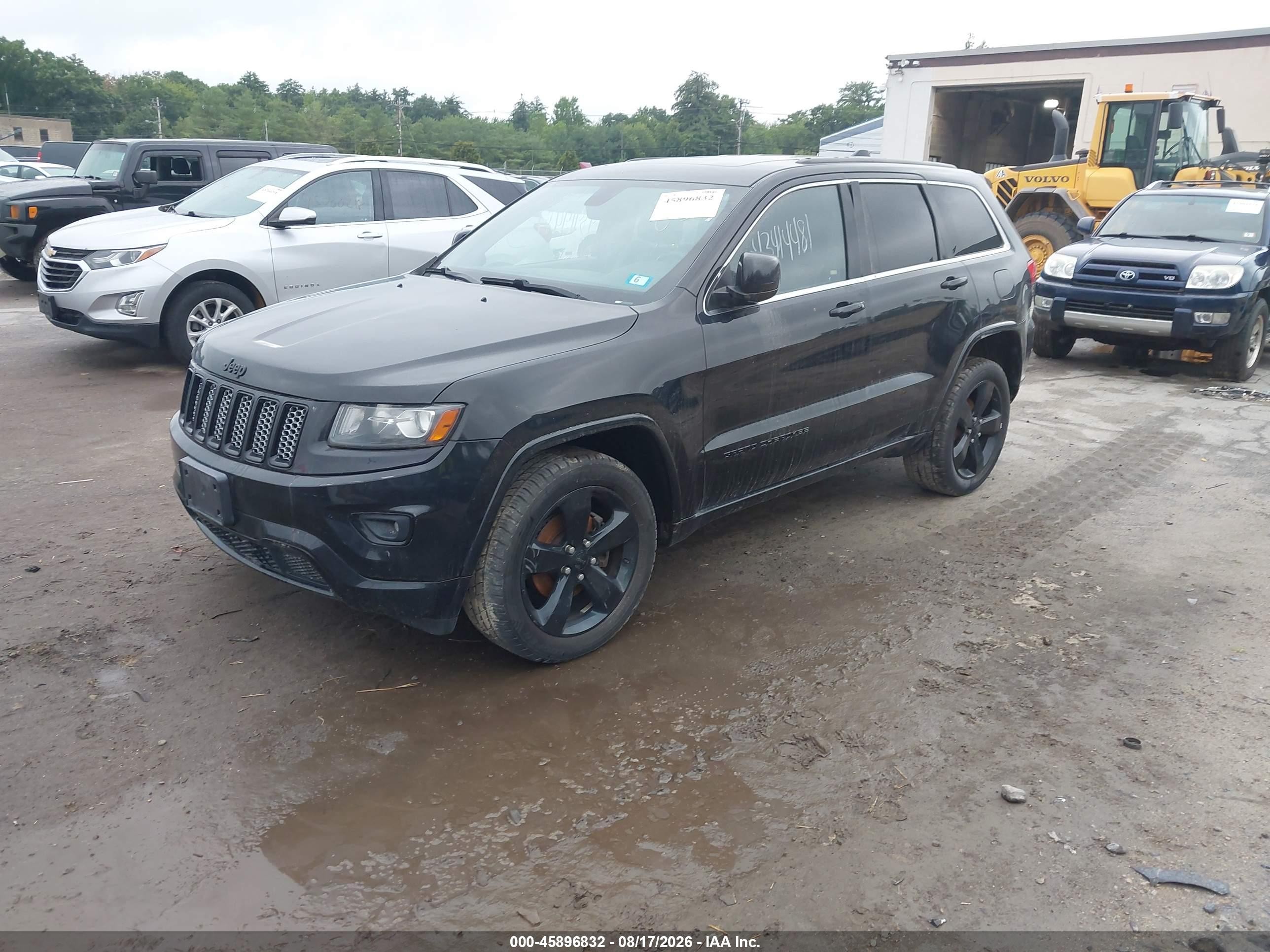 2014 Jeep Grand Cherokee Altitude Черный vin: 1C4RJFAG4EC521540