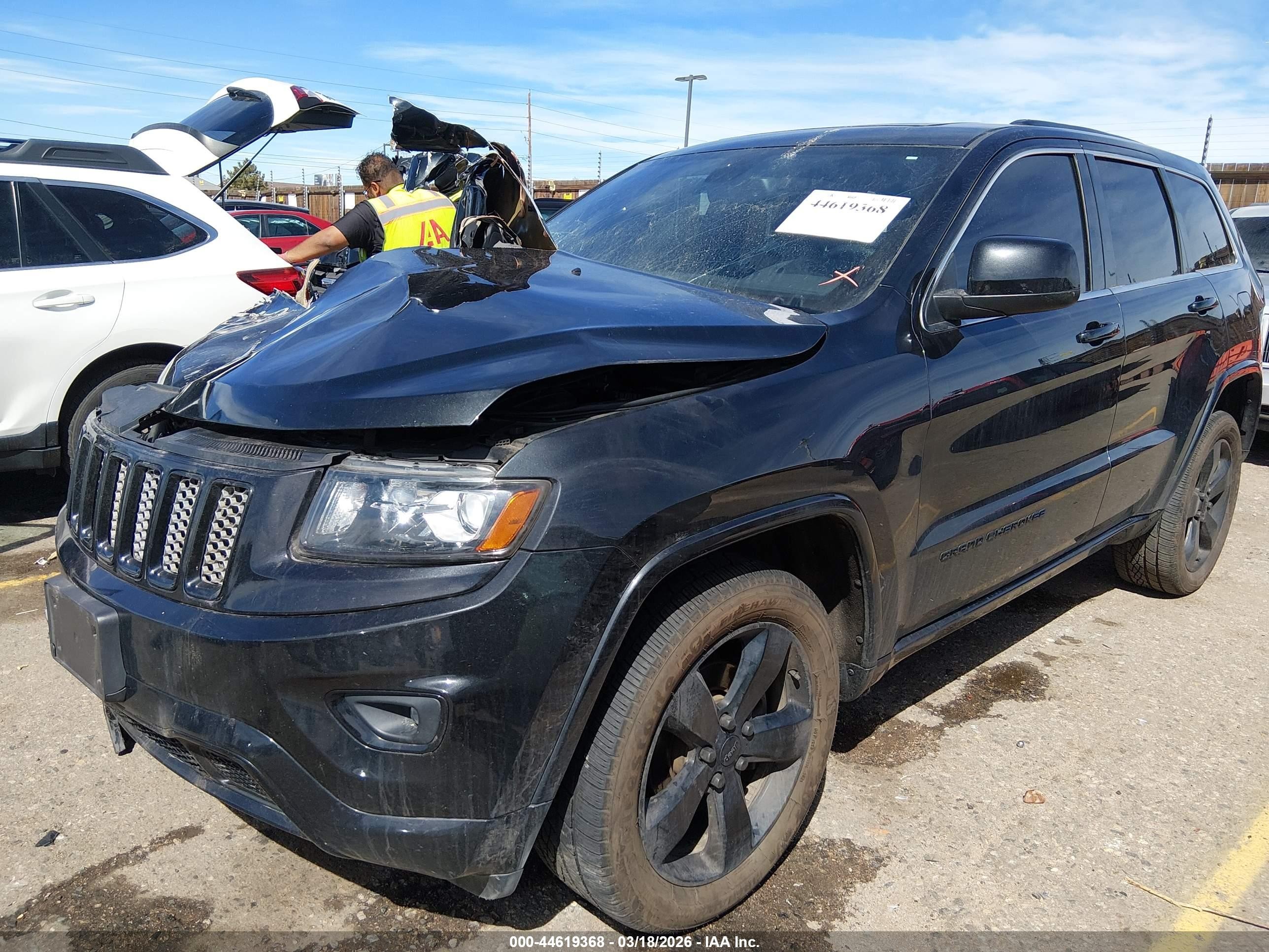 2014 Jeep Grand Cherokee Altitude Черный vin: 1C4RJFAG4EC579485
