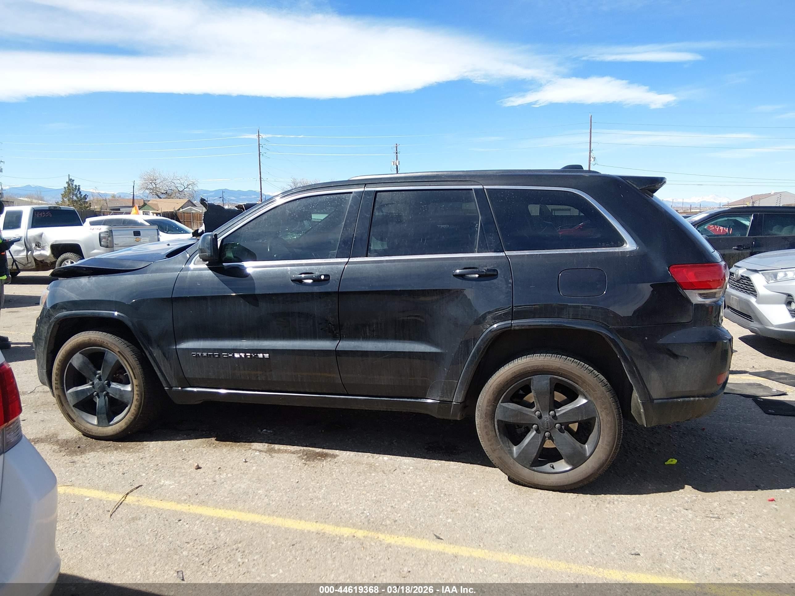 2014 Jeep Grand Cherokee Altitude Черный vin: 1C4RJFAG4EC579485