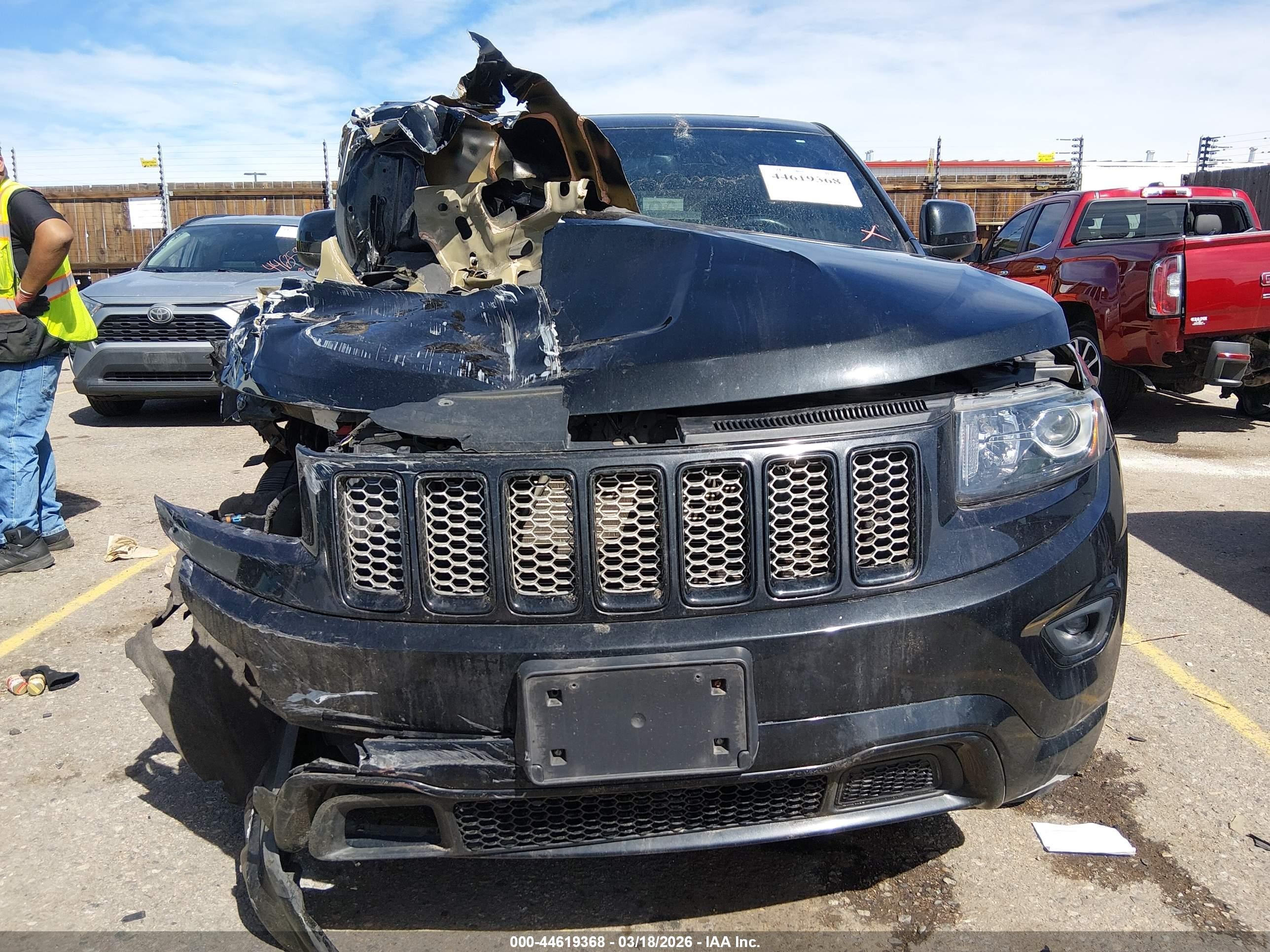 2014 Jeep Grand Cherokee Altitude Черный vin: 1C4RJFAG4EC579485