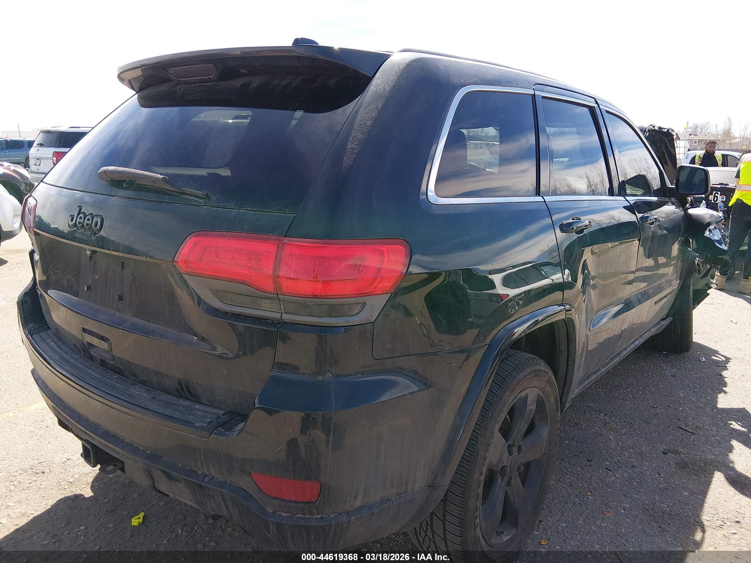 2014 Jeep Grand Cherokee Altitude Черный vin: 1C4RJFAG4EC579485