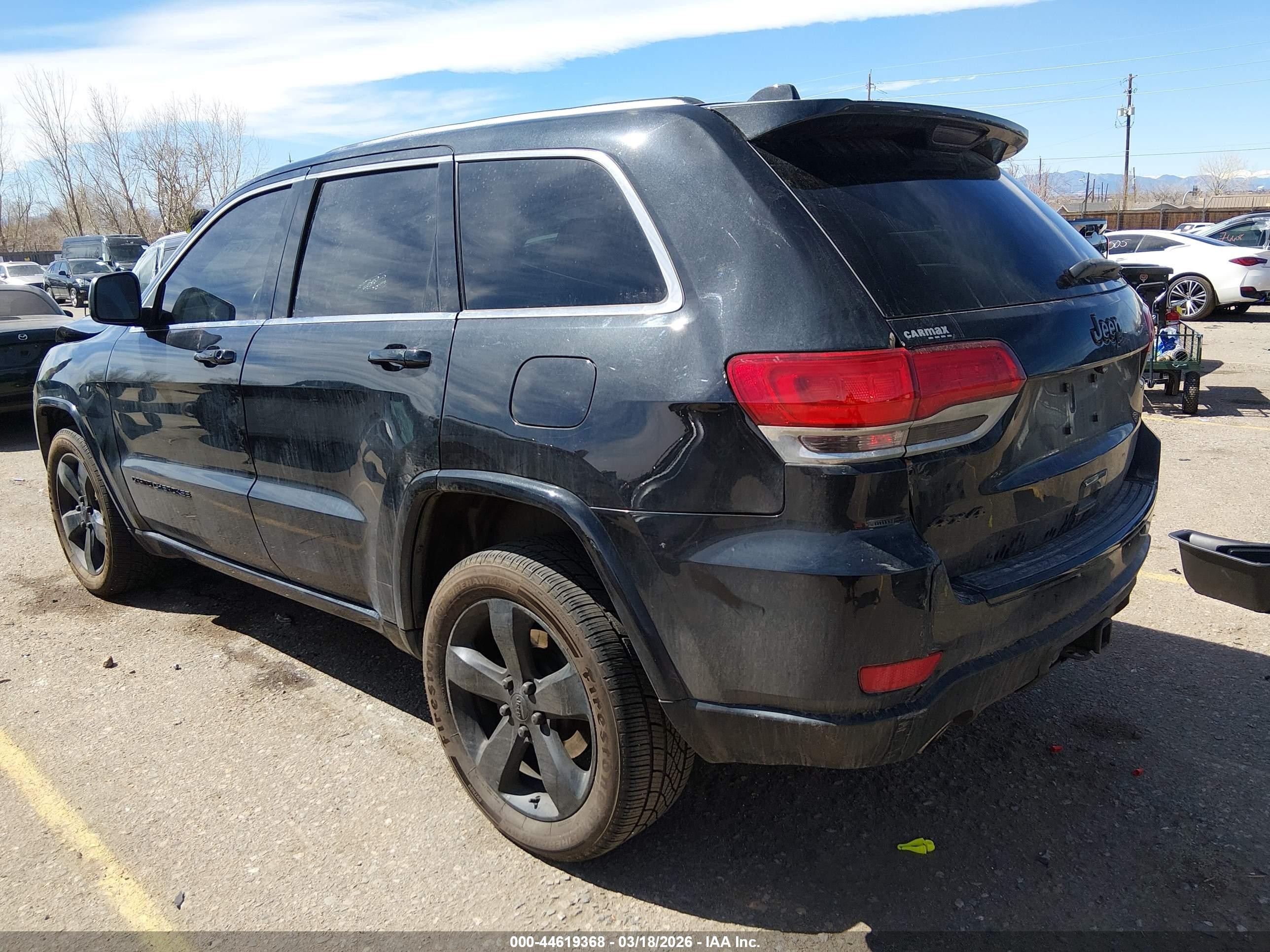 2014 Jeep Grand Cherokee Altitude Черный vin: 1C4RJFAG4EC579485