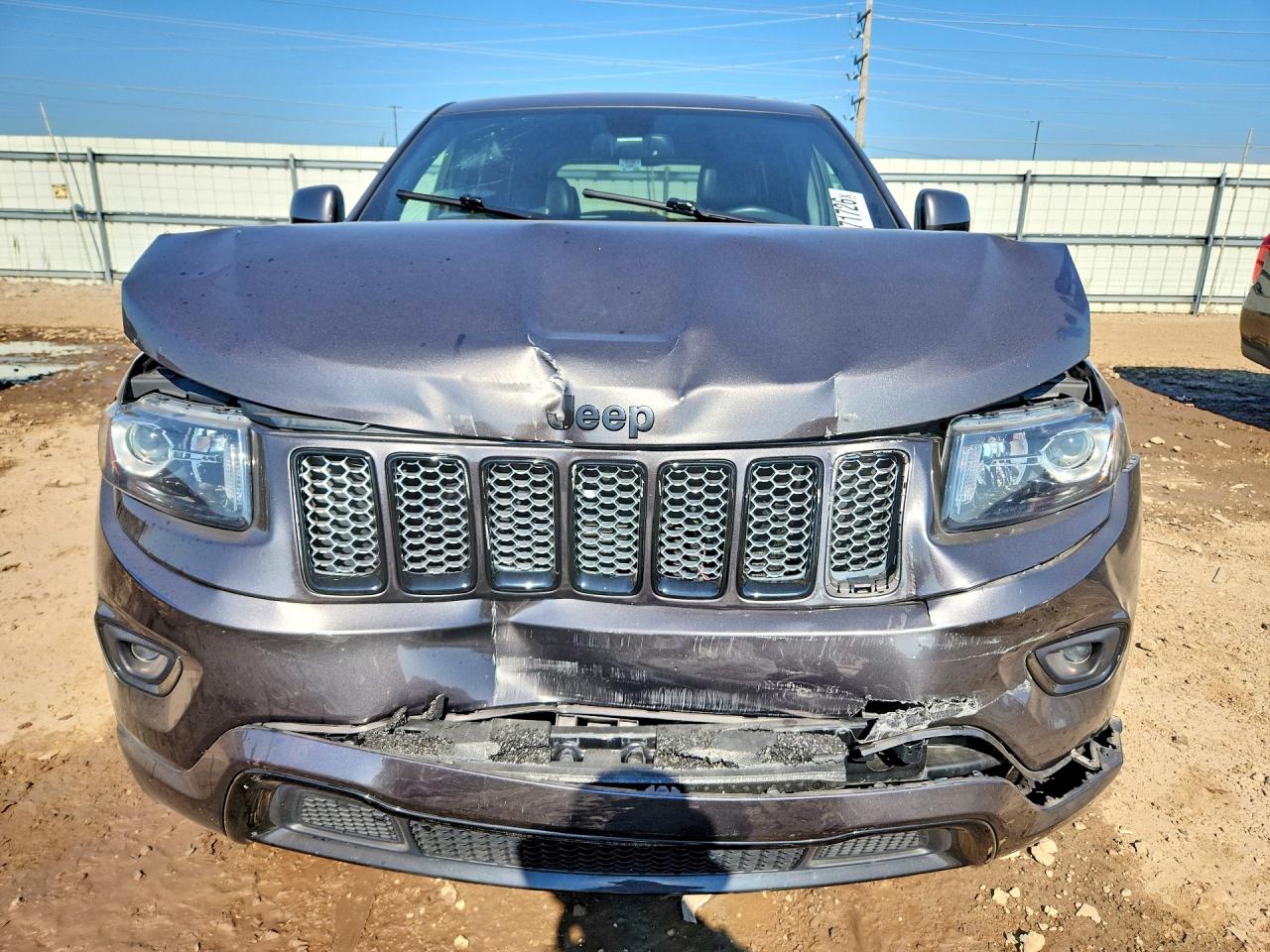 2015 Jeep Grand Cherokee Laredo Gray vin: 1C4RJFAG4FC116604