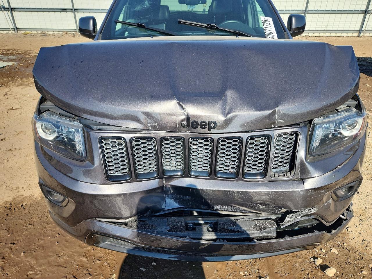 2015 Jeep Grand Cherokee Laredo Gray vin: 1C4RJFAG4FC116604