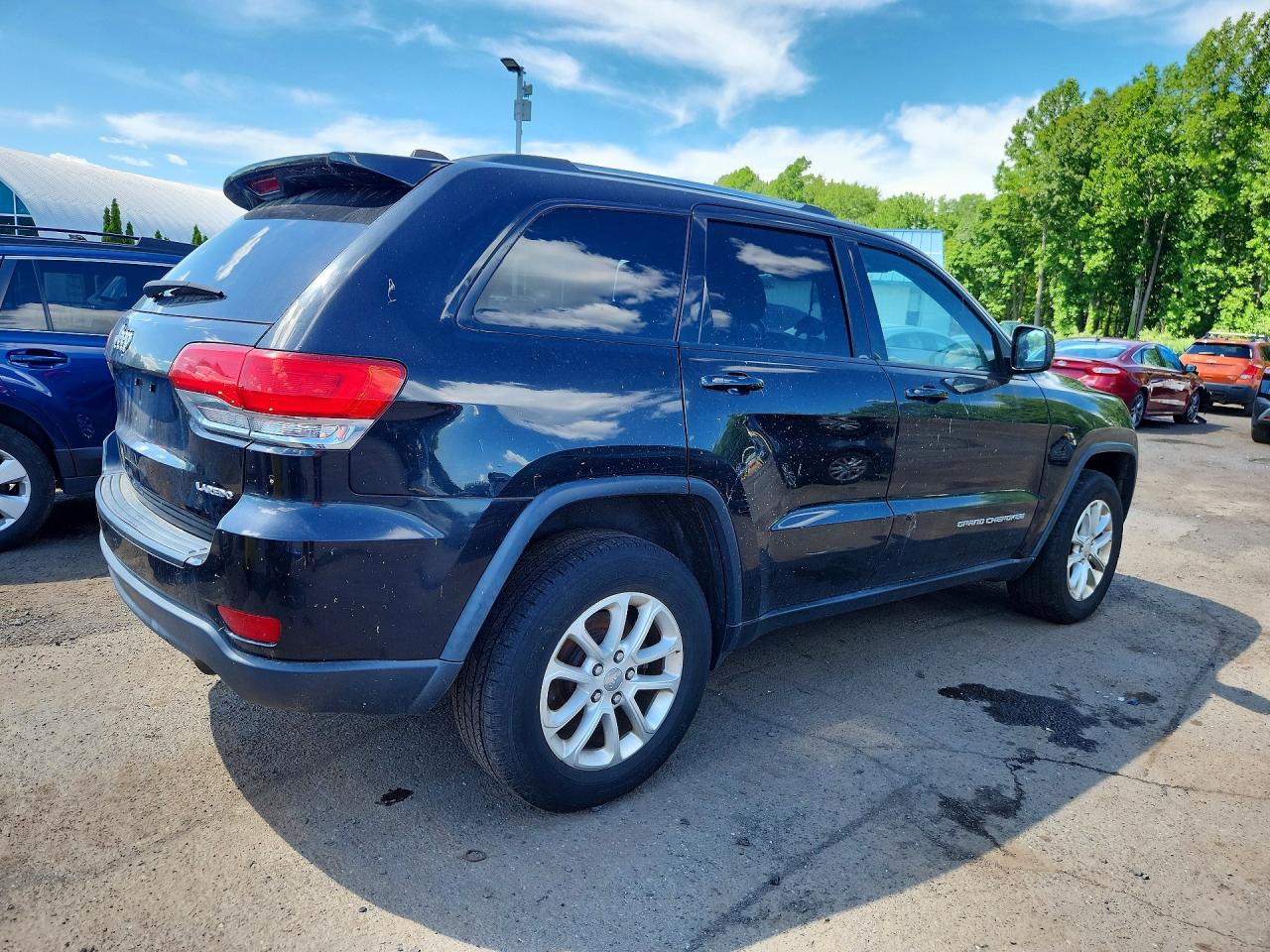 2015 Jeep Grand Cherokee Laredo Black vin: 1C4RJFAG4FC141289