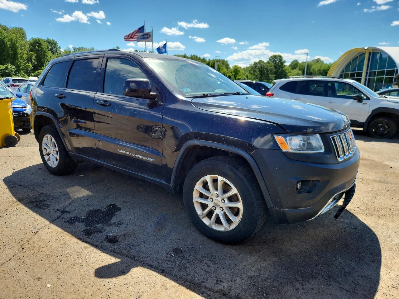 2015 Jeep Grand Cherokee Laredo Black vin: 1C4RJFAG4FC141289
