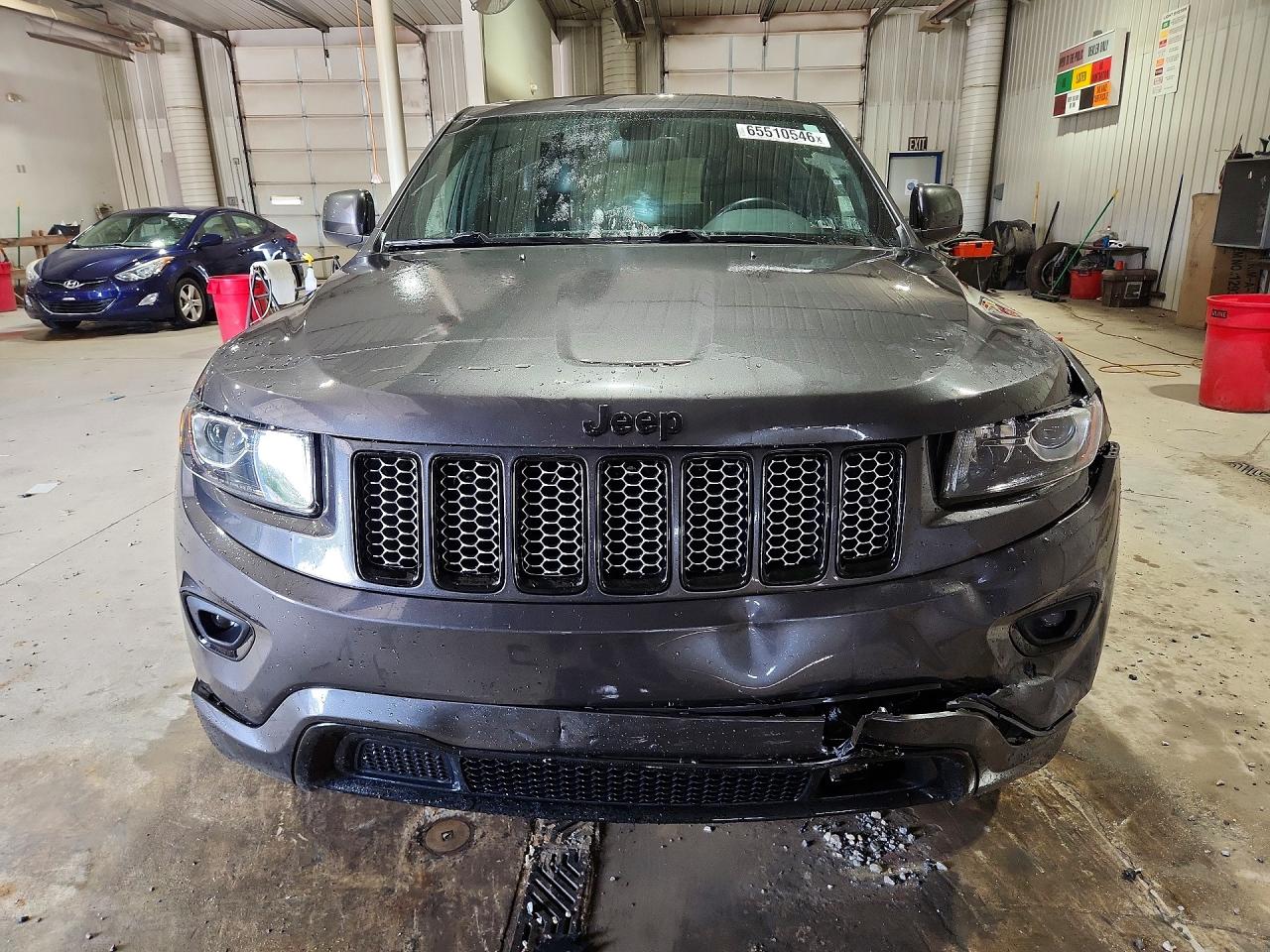 2015 Jeep Grand Cherokee Laredo Gray vin: 1C4RJFAG4FC181758