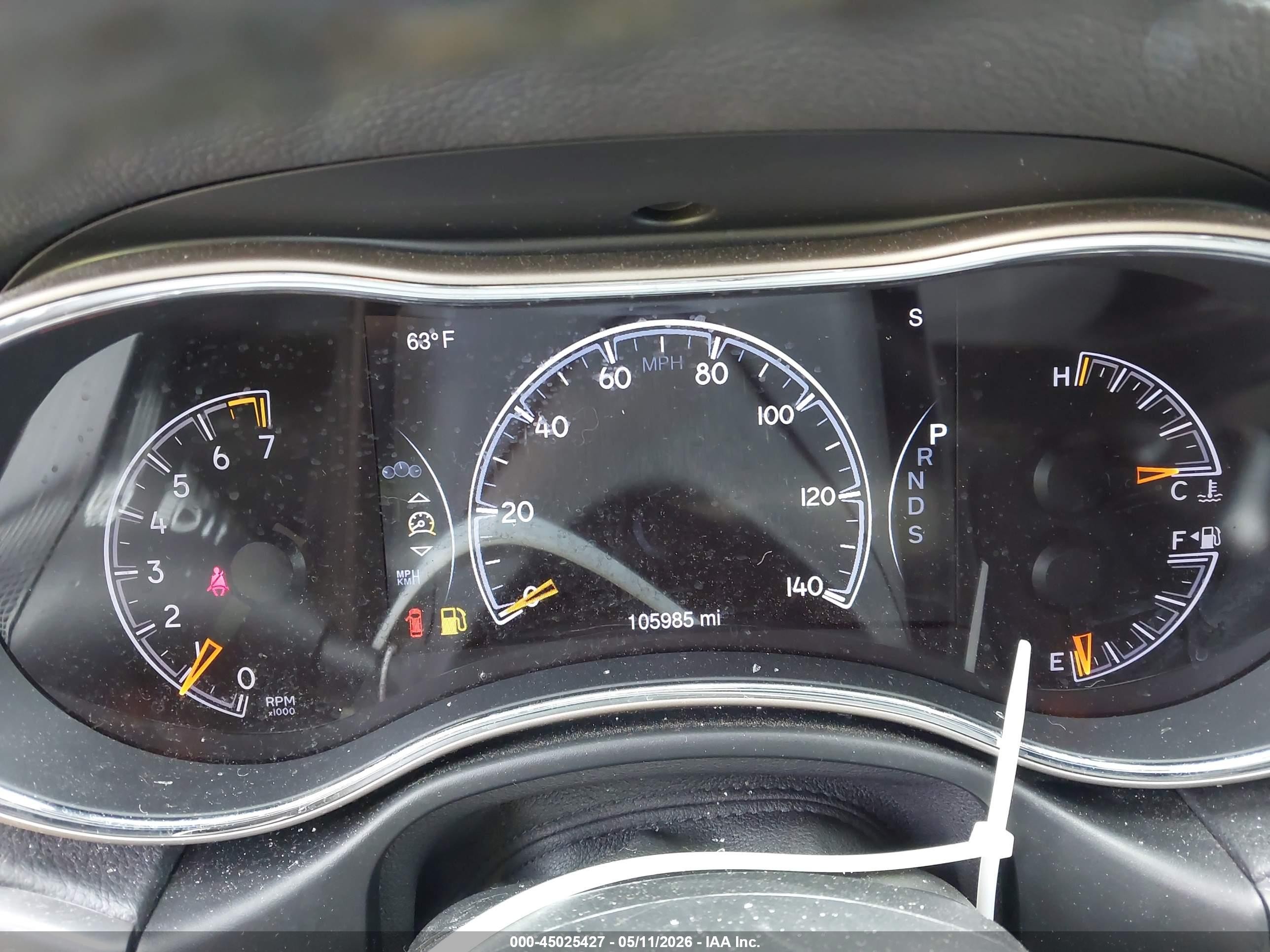 2015 Jeep Grand Cherokee Laredo Серый vin: 1C4RJFAG4FC237276