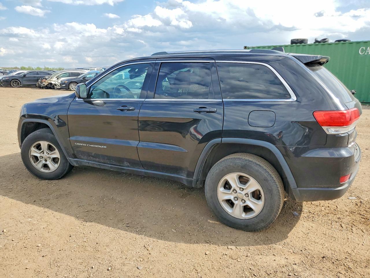 2015 Jeep Grand Cherokee Laredo Black vin: 1C4RJFAG4FC675358