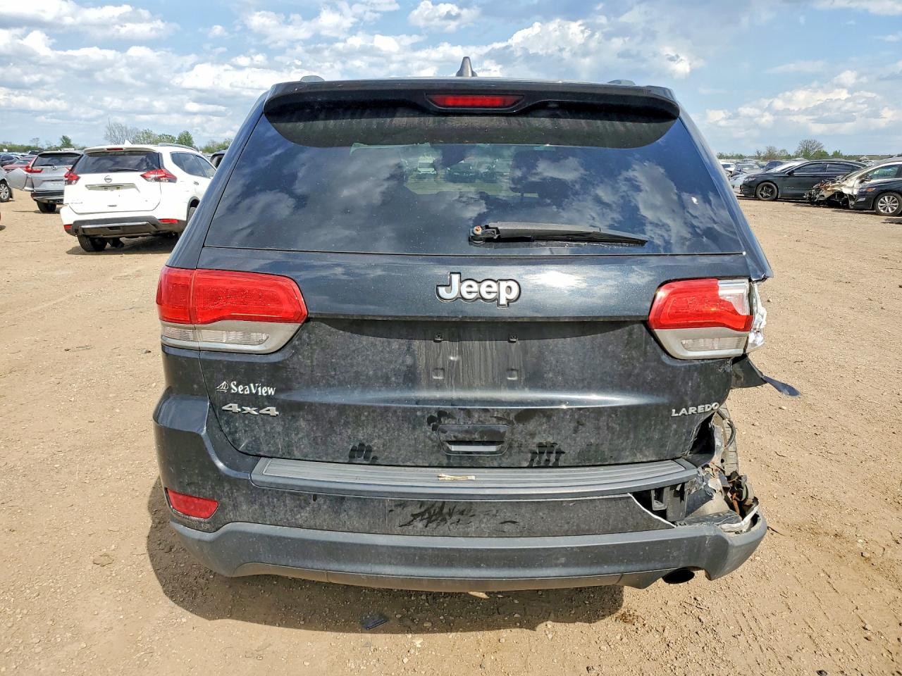 2015 Jeep Grand Cherokee Laredo Black vin: 1C4RJFAG4FC675358