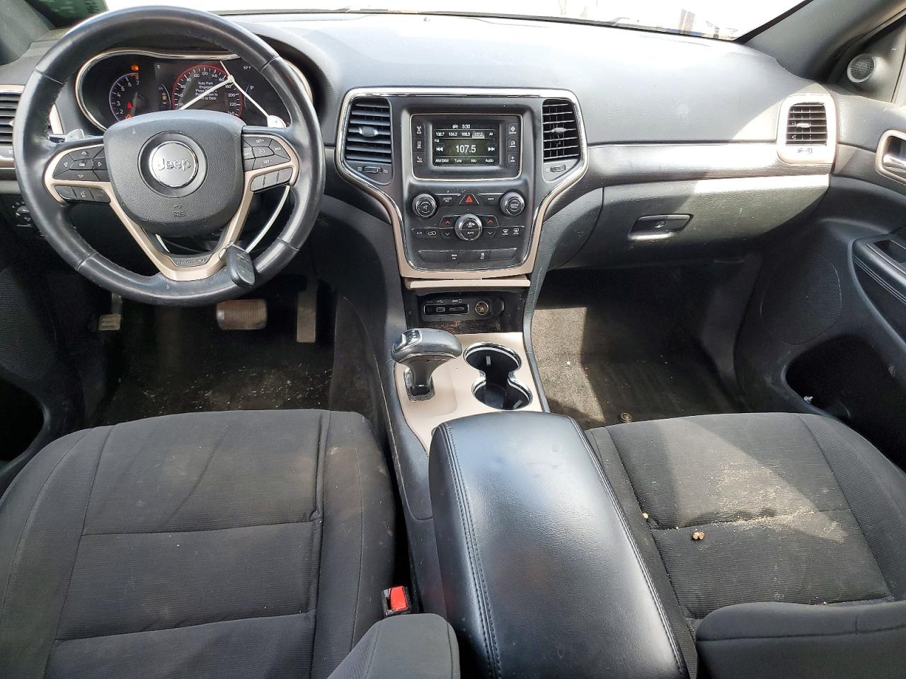 2015 Jeep Grand Cherokee Laredo Black vin: 1C4RJFAG4FC675358